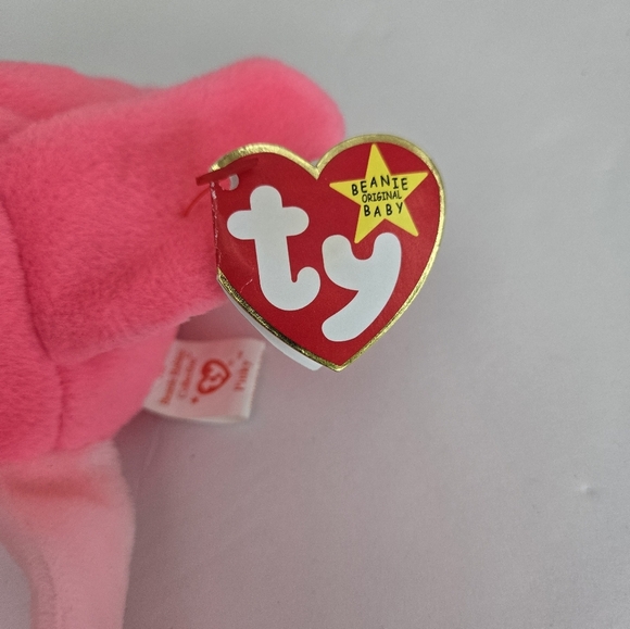 Ty Flamingo Plush Toy 1995 - Picture 3 of 5